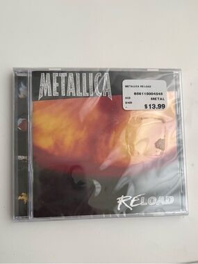 Metallica "Re-Load" CD - Black, Red, Orange Artwork